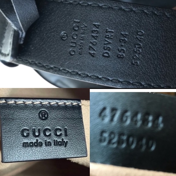 🔴SOLD🔴GUCCI Calfskin Matelasse GG Marmont Belt Bag - Picture 7 of 17